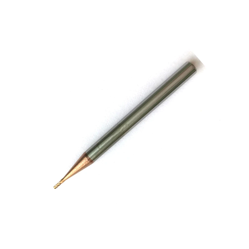 

1mm D1*3*D4*50 4 Flutes HRC55 Tungsten Square End Mills Spiral Bits Carbide CNC Flat Endmill Router Bits