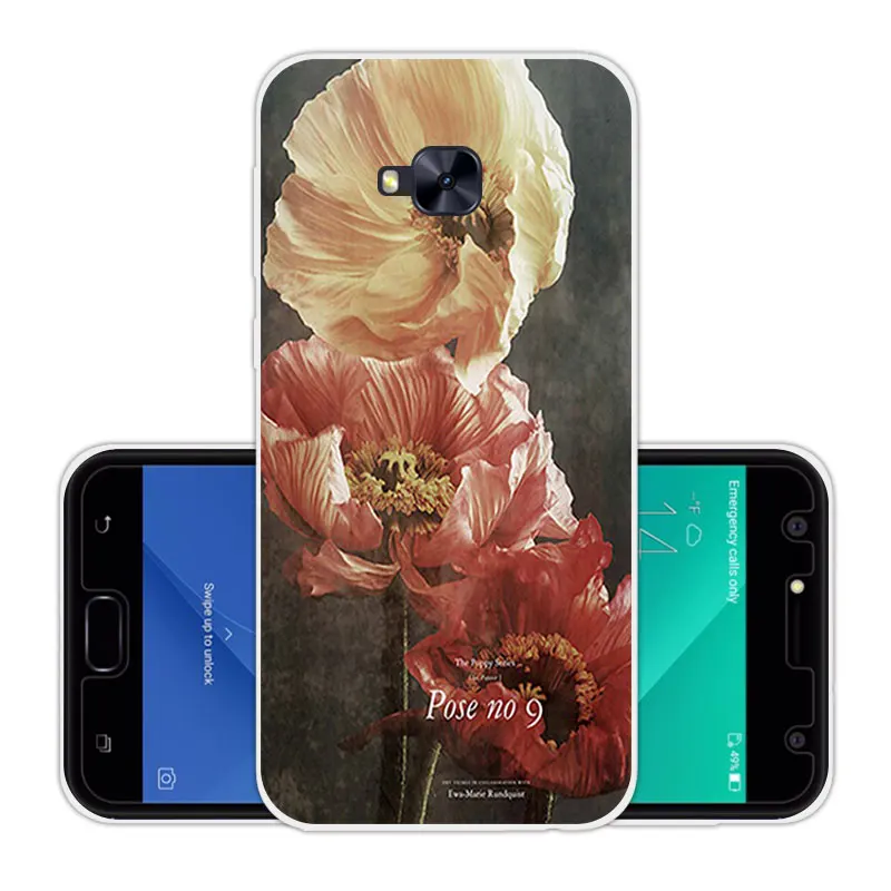 Силиконовый ТПУ чехол для телефона Asus Zenfone 4 Selfie ZD553KL роскошные чехлы DIY прозрачный