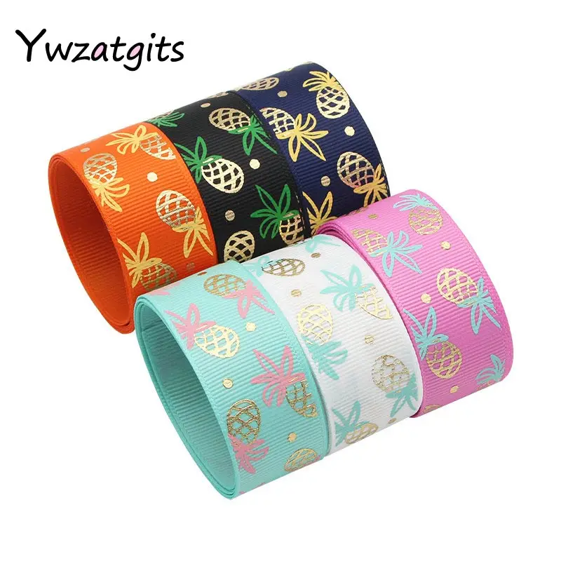 Ywzatgits 6 ярдов мульти вариант корсажная/атласная/органза ленты DIY Hairbow ленты аксессуары Швейные принадлежности YT0201 - Цвет: 040054286 25mm