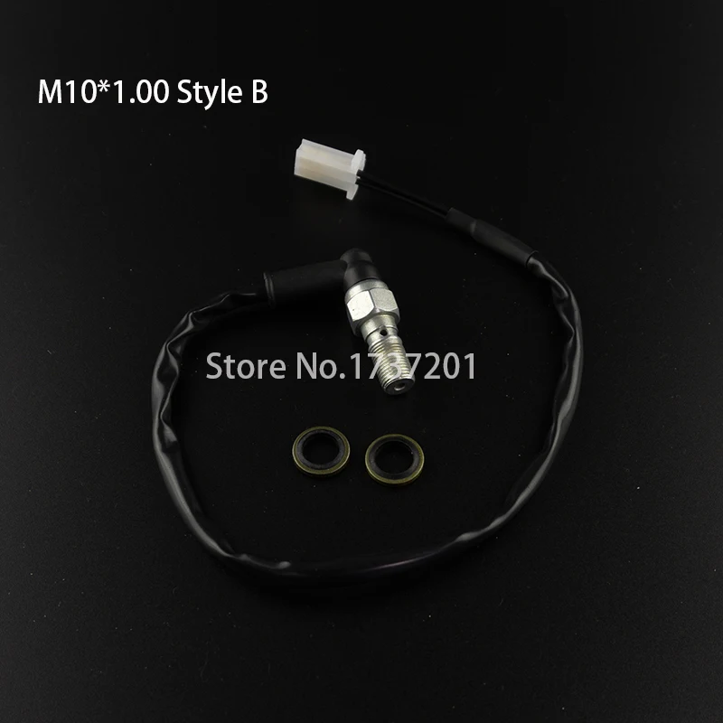 1 шт. мотоциклетные Выключатель фонаря сигнала торможения банджо болты 10 мм x 00 M10 *