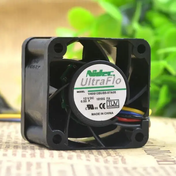 Nidec X3250 M4 4 см 40*40*28 мм DC 12V 0.53A V40S12BUB5 57A05 шасси вентилятор охлаждения|Кулеры и системы