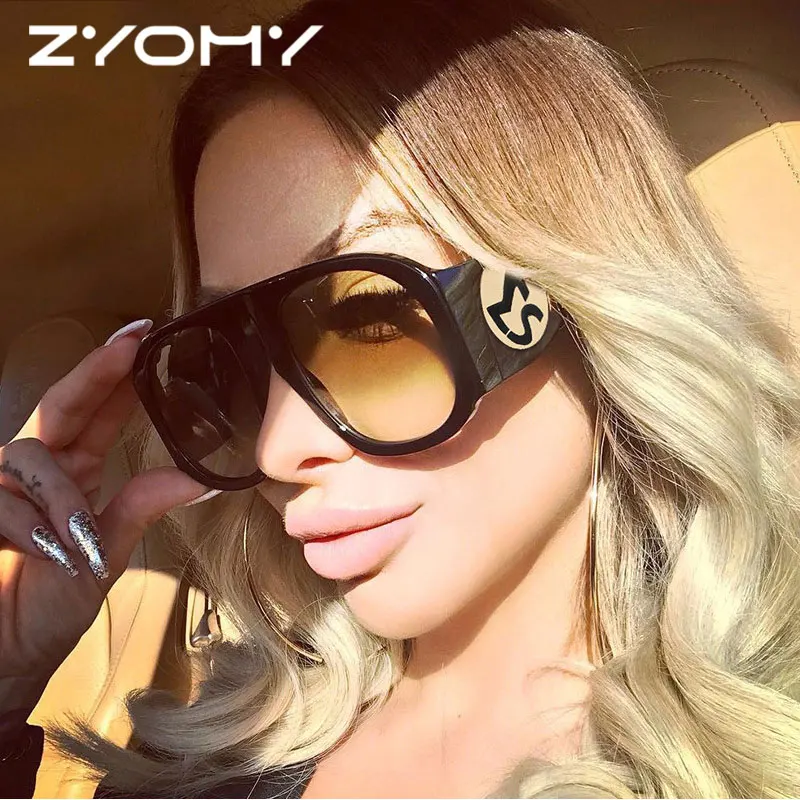 

Q Популярные Новые мужские и женские солнцезащитные очки 2020 Oculos De Sol очки фирменный дизайн Овальные Солнцезащитные очки для вождения больша...