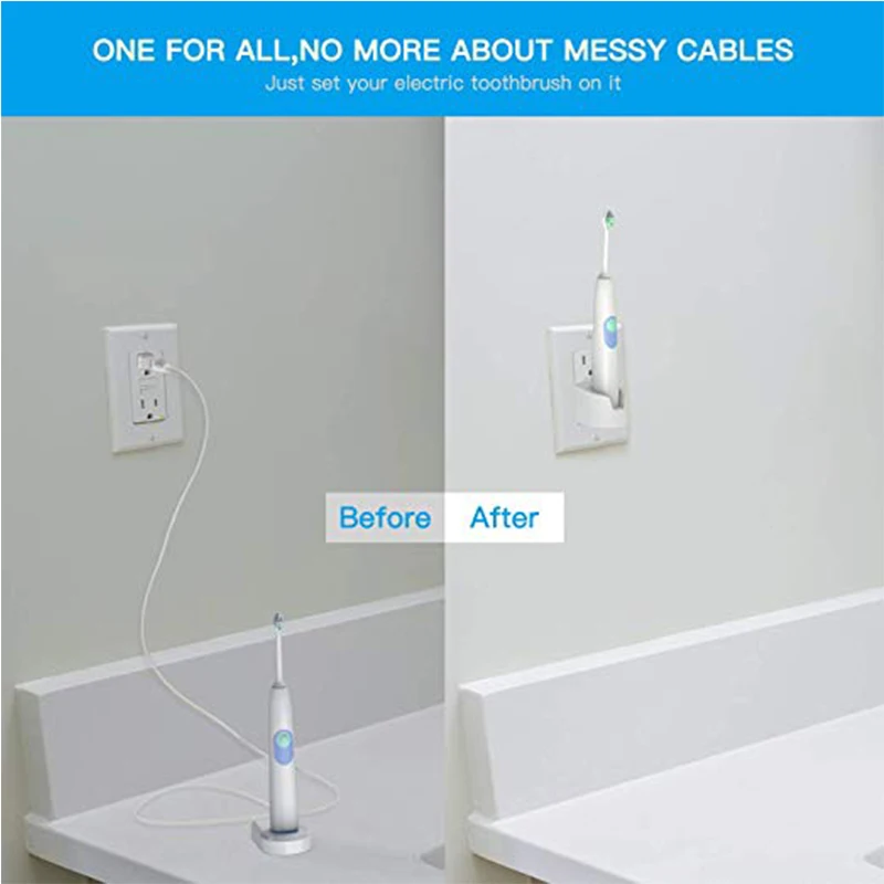 Сменная розетка зарядное устройство для Philips Sonicare 2 серии и Oral B зубной щетки es
