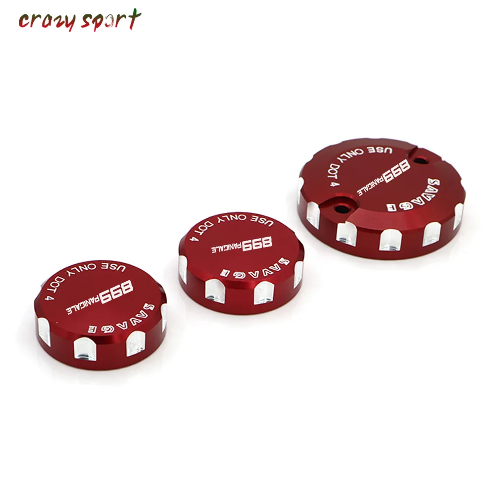 Передние тормоза сцепления задние цилиндр Жидкости Крышка Резервуара для DUCATI