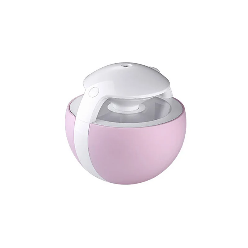 pink TINTON LIFE, 450 мл, шариковый USB увлажнитель, семь цветов, Ночной светильник, таймер, увлажнитель воздуха, распылитель, увлажнитель воздуха для дома и офиса, увлажнитель воздуха - Цвет: pink