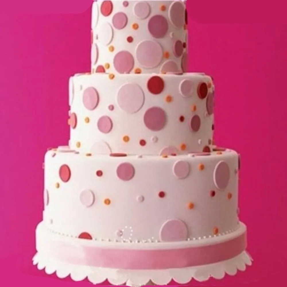 Милый питомец новинка круглое сердце помадка торт бисквит резак инструмент для