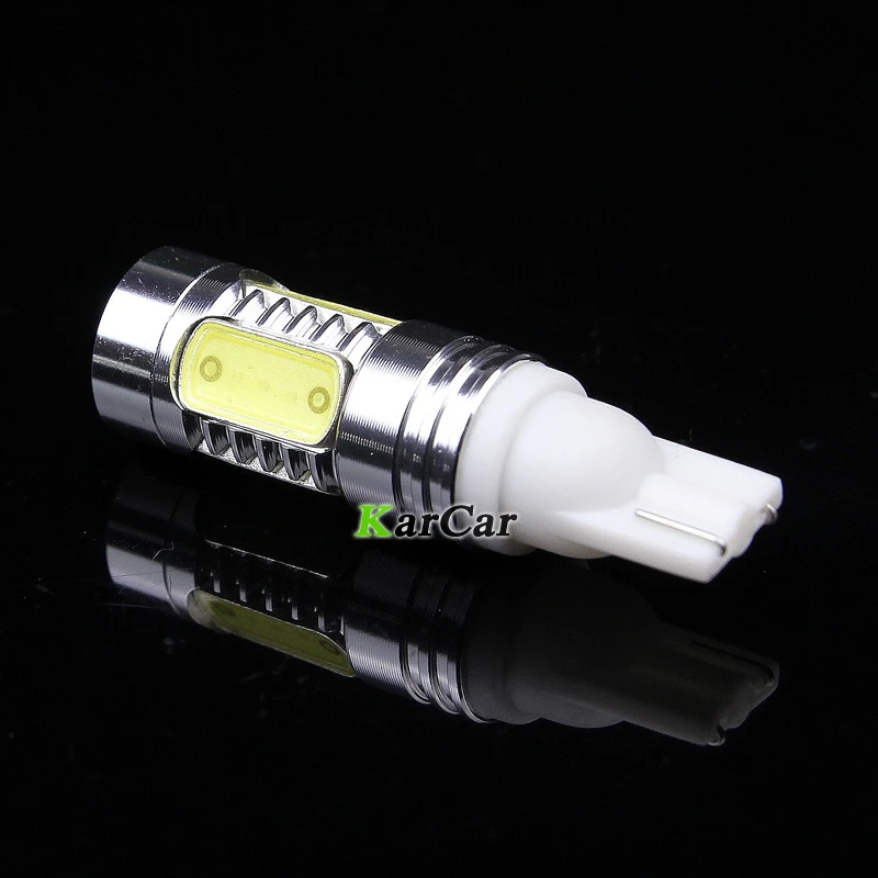 11W T10 194 168 CREE Chip R5 + COB Светодиодный светильник с объективом 12V W5W автомобильный