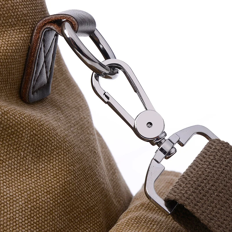 Новинка 2016 Повседневный стиль Мужские сумки на плечо холст с ремешком мужчин office