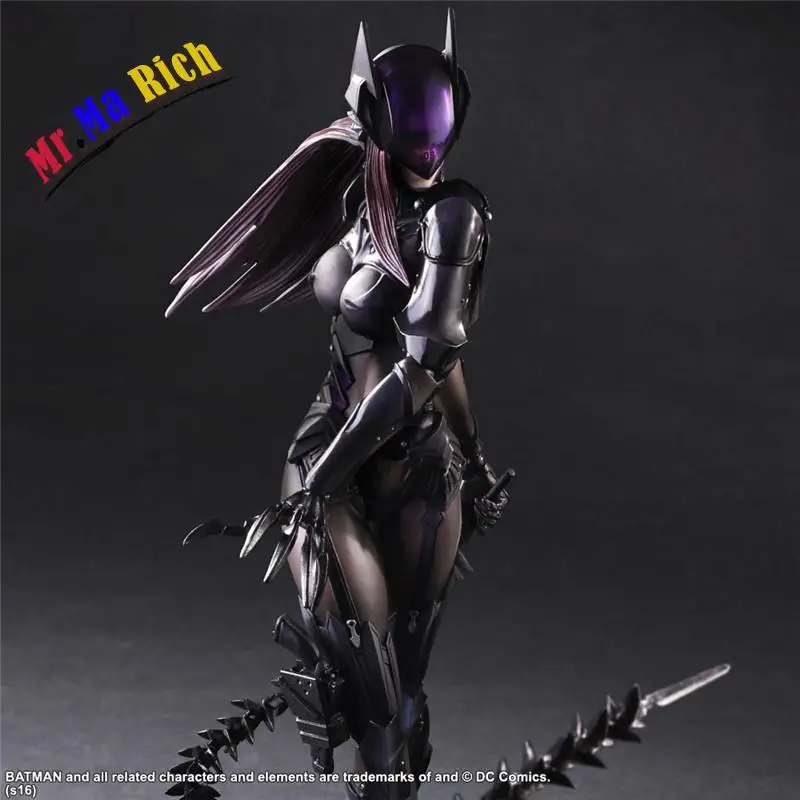 Playarts Kai Catwoman Селина Кайл Бэтмен Фигурка Brinquedos ПВХ фигурка Коллекционная модель