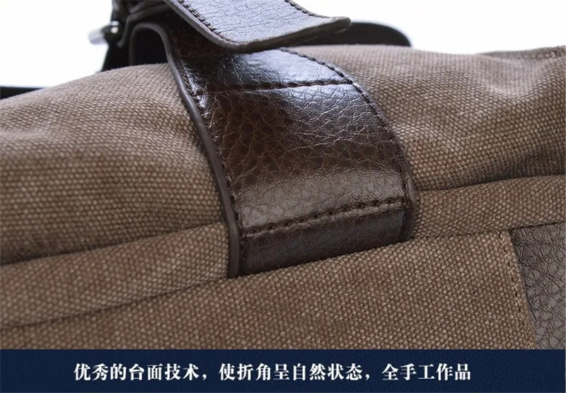 Модный военный холщовый мужской портфель, деловая сумка, чехол для ноутбука, мужская сумка через плечо, Холщовый портфель, сумка-тоут, сумка через плечо