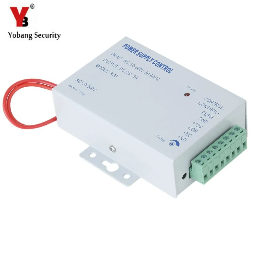 Yobang безопасности DC 12 V/3A новая система контроля допуска к двери выключатель