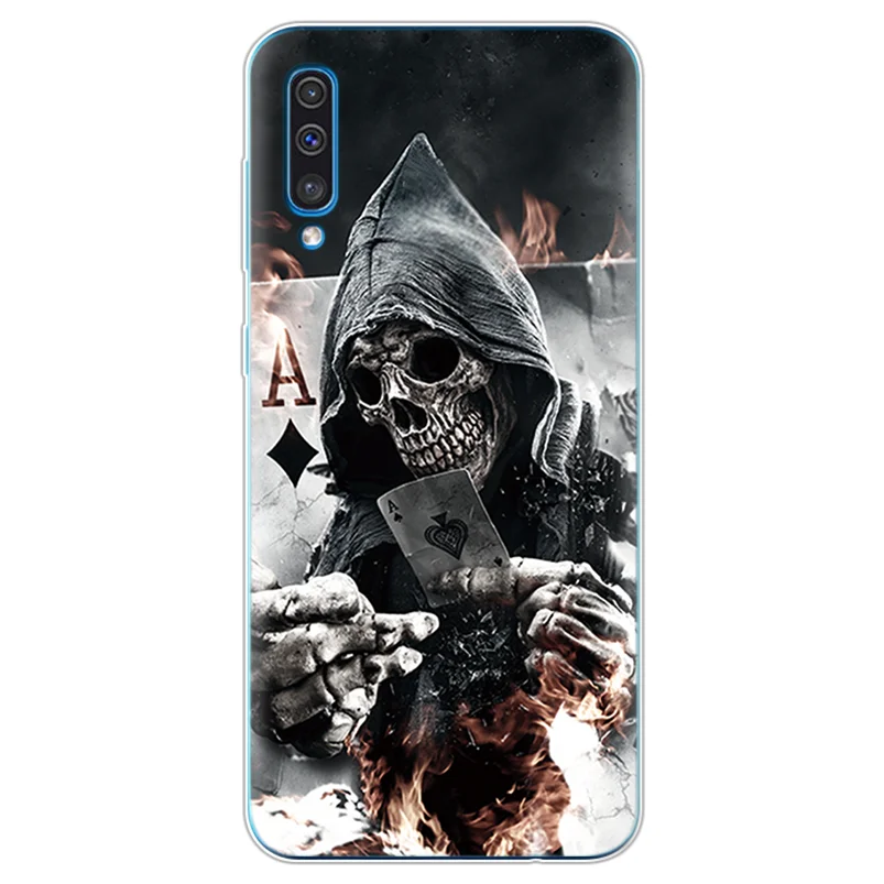 kykoupai Защитный чехол s для samsung A50, чехол, Мягкая силиконовая задняя крышка, 6,4 '', чехол для телефона, для samsung Galaxy A50 A 50 SM-A505, A505F, Fundas - Цвет: kykoupai