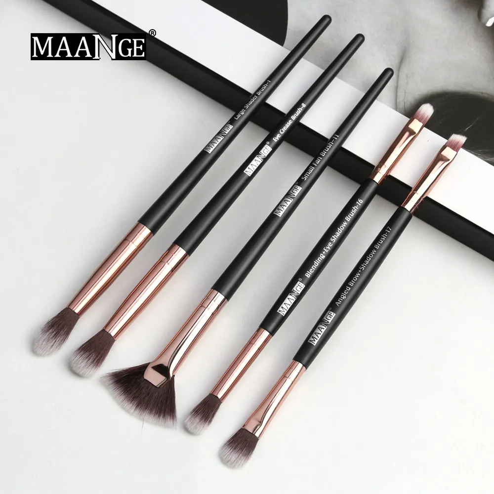 Набор кистей для макияжа MAANGE Pro 3/5/6 тени век подводка глаз кисти бровей
