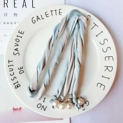 Новинка Женский обруч для волос с Жемчужной Лентой элегантный тюрбан