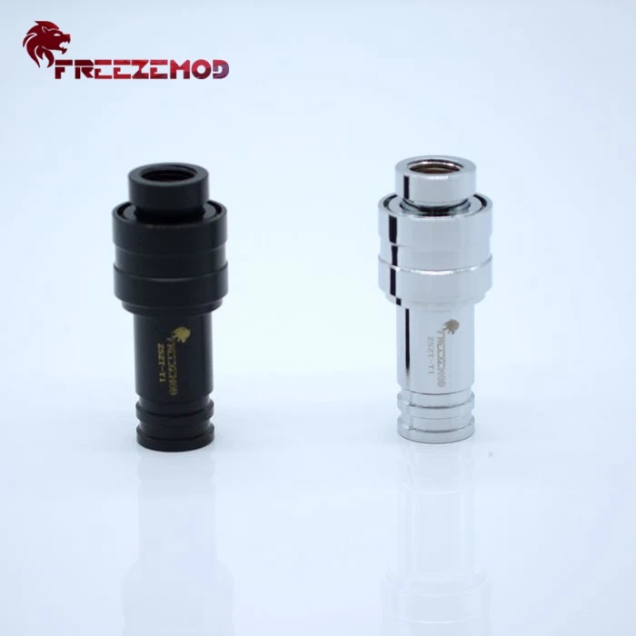 FREEZEMOD компьютер pc кулер для воды фитинг стоп адаптер медный Фитинг Двойной