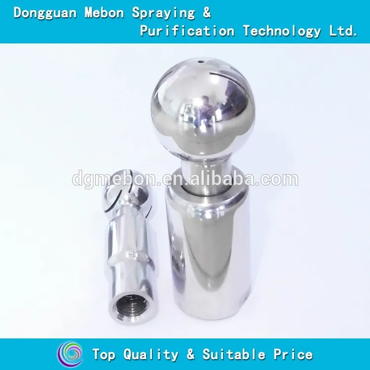 1/4 BSPT вращающееся сопло для очистки резервуара мойки из нержавеющей