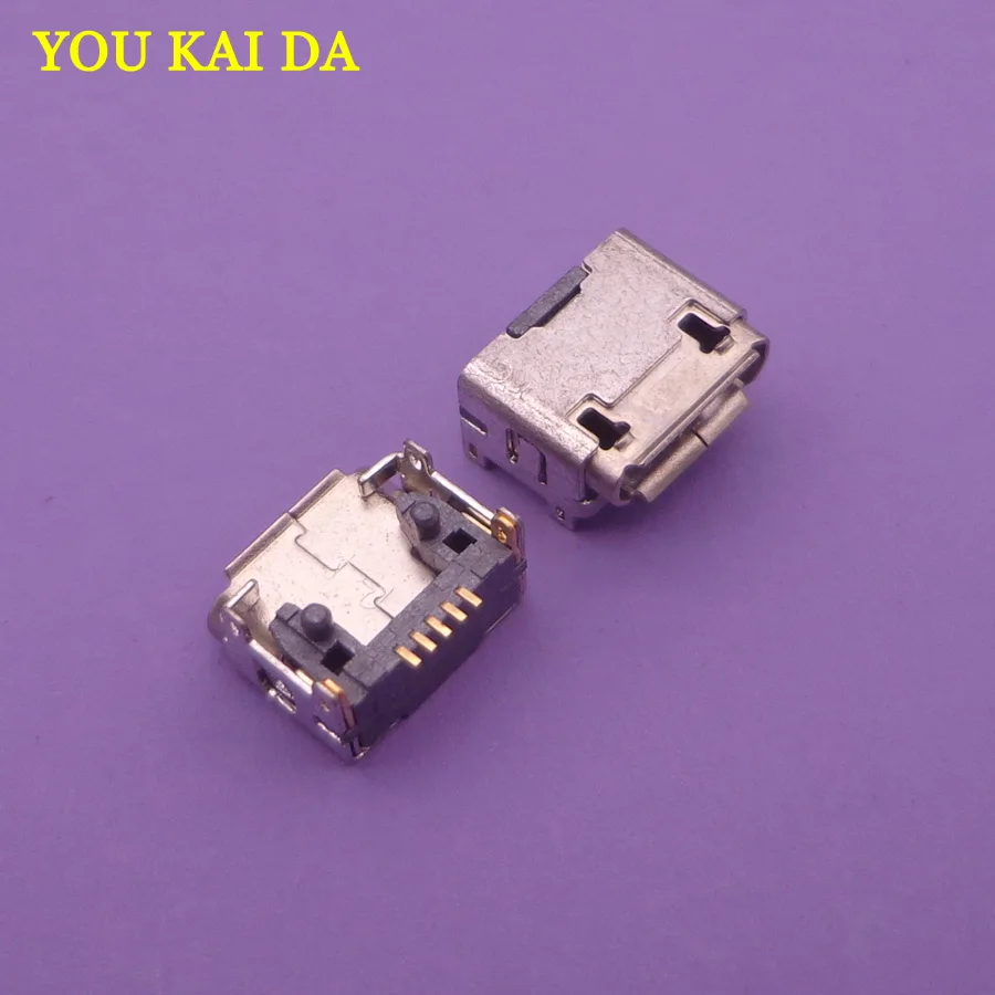 30 шт./лот микро мини usb разъем для Amazon зарядный порт док Гнездовой pcb ремонт Тип 5 pin