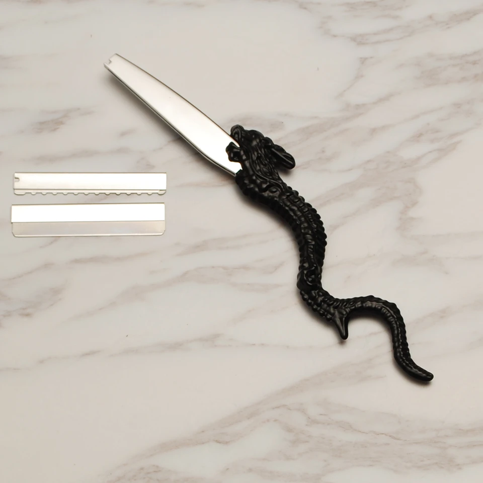 Нержавеющая сталь Парикмахерская бритва лезвие тонкий нож Профессиональная