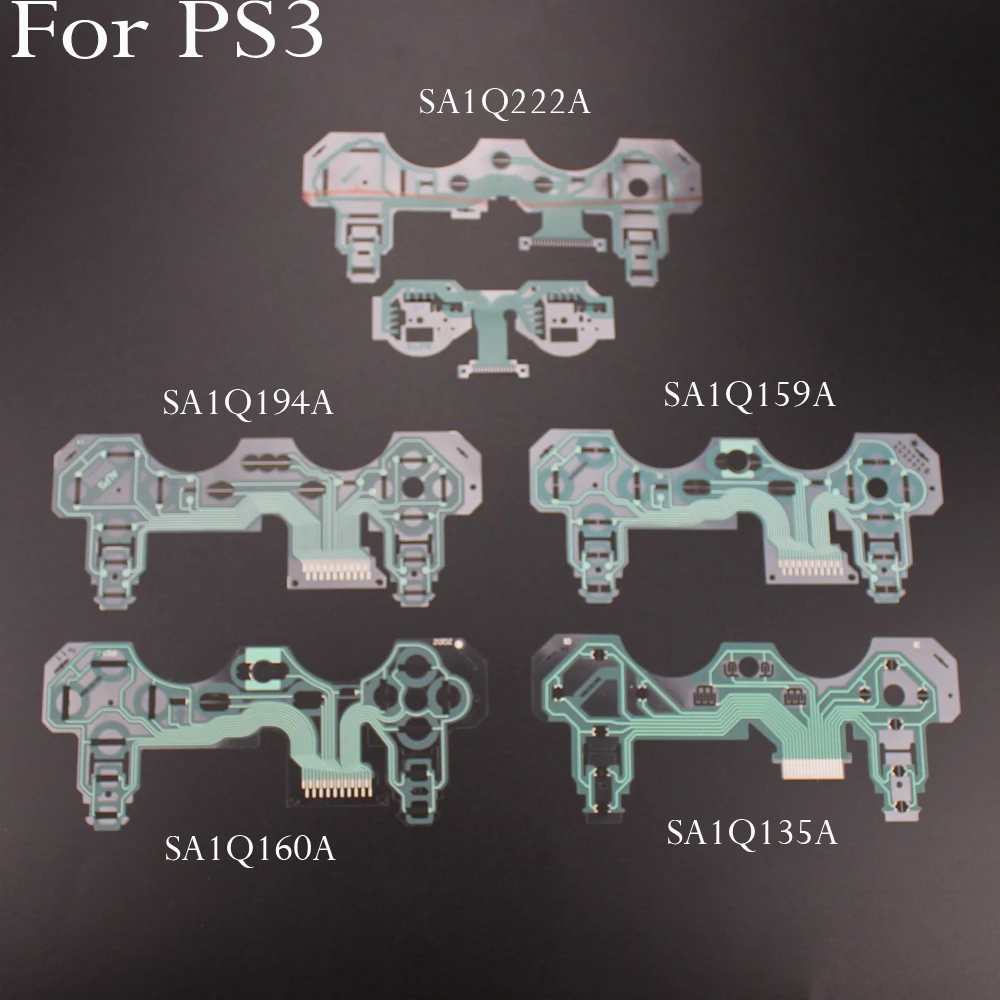 2 шт. сменные кнопки ленточная печатная плата для PS4 Dualshock 4 Pro тонкая проводящая