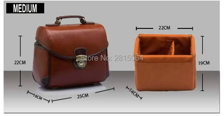 Профессиональный Quailty PU кожаный Брезентовая сумка для камеры для DSLR SLR Nikon Canon Sony Fuji Pentax samsung W802803