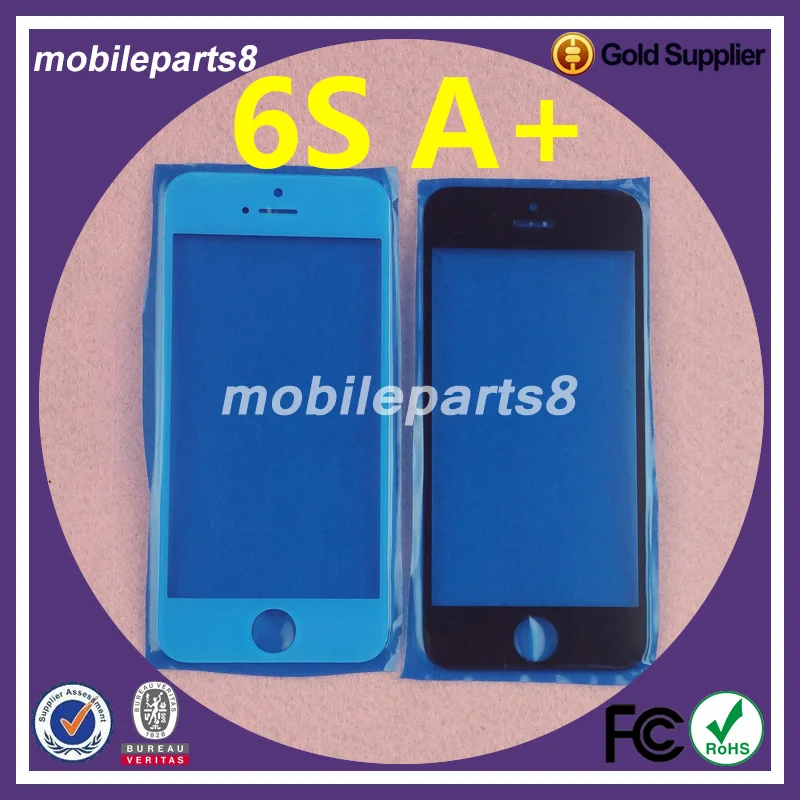 10 шт. бесплатная доставка сенсорный экран стекло для iPhone 6 S передний внешнее