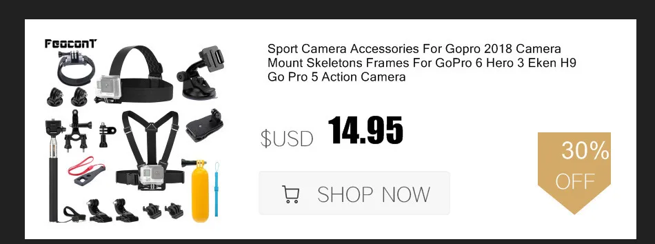 Аксессуары для Gopro 7 набор 50-1 комплекты селфи палка ремень крепление на голову грудь для GoPro Hero7 черный 6 5 Чехол Yi 4K Sjcam большая коробка
