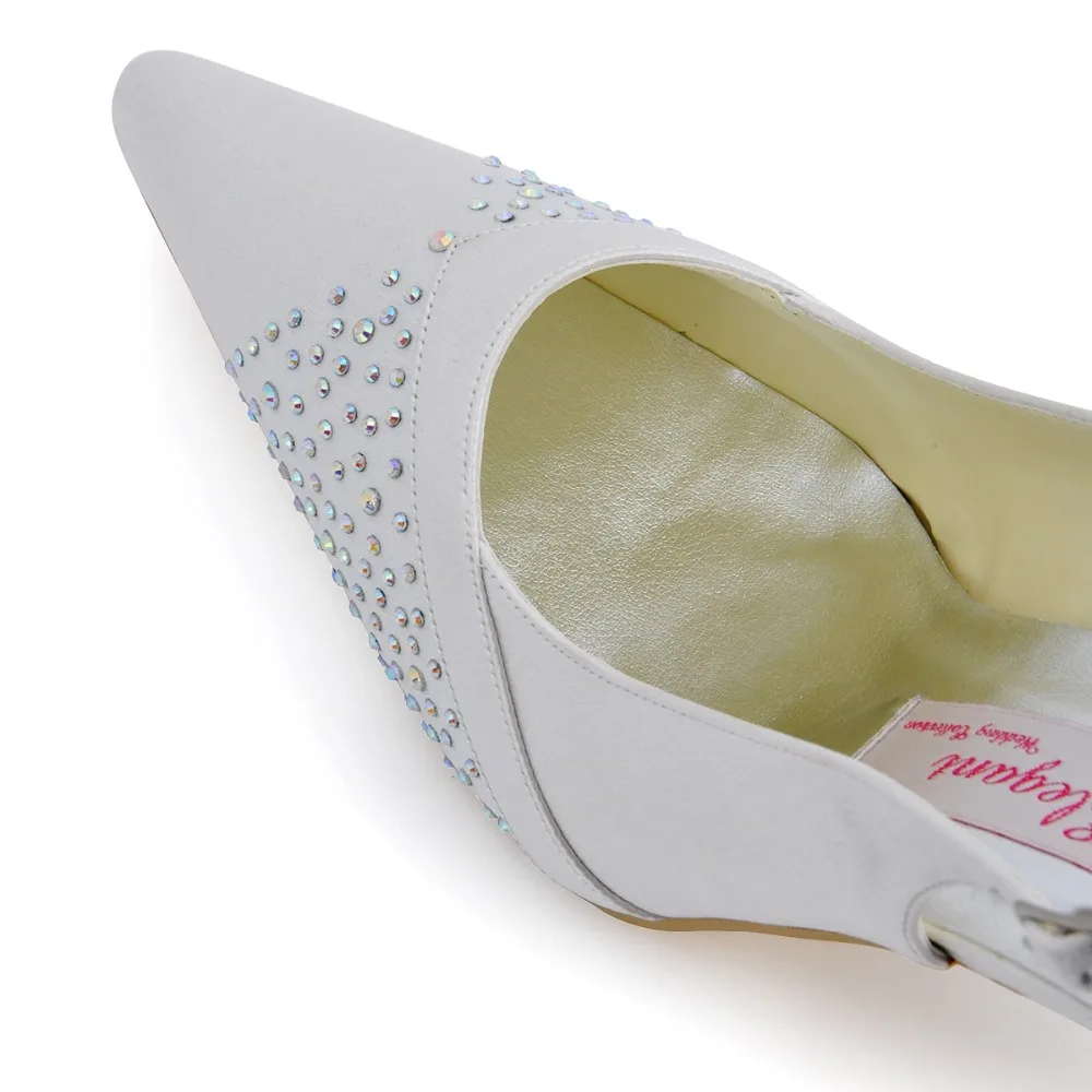 Женские туфли лодочки с острым носком стразы босоножки вырезом на пятке бант