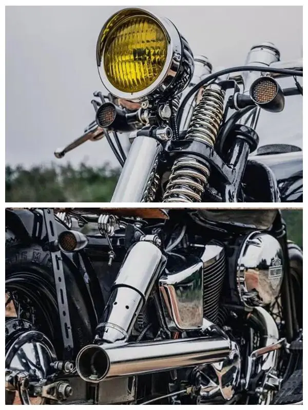 Металлический светодиодный поворотник светильник для Suzuki бульвар C50 Volusia 800 C90 M109R