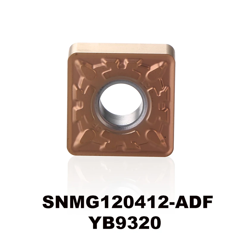 SNMG120412 ADF YB9320 для нержавеющей стали Тип P твердосплавные Токарные пластины cnc SNMG