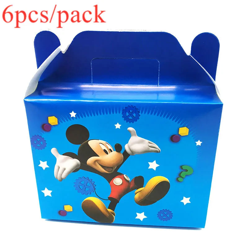 6 ⑤ упак. коробки конфеты мультфильм день рождения украшения детский душ товары