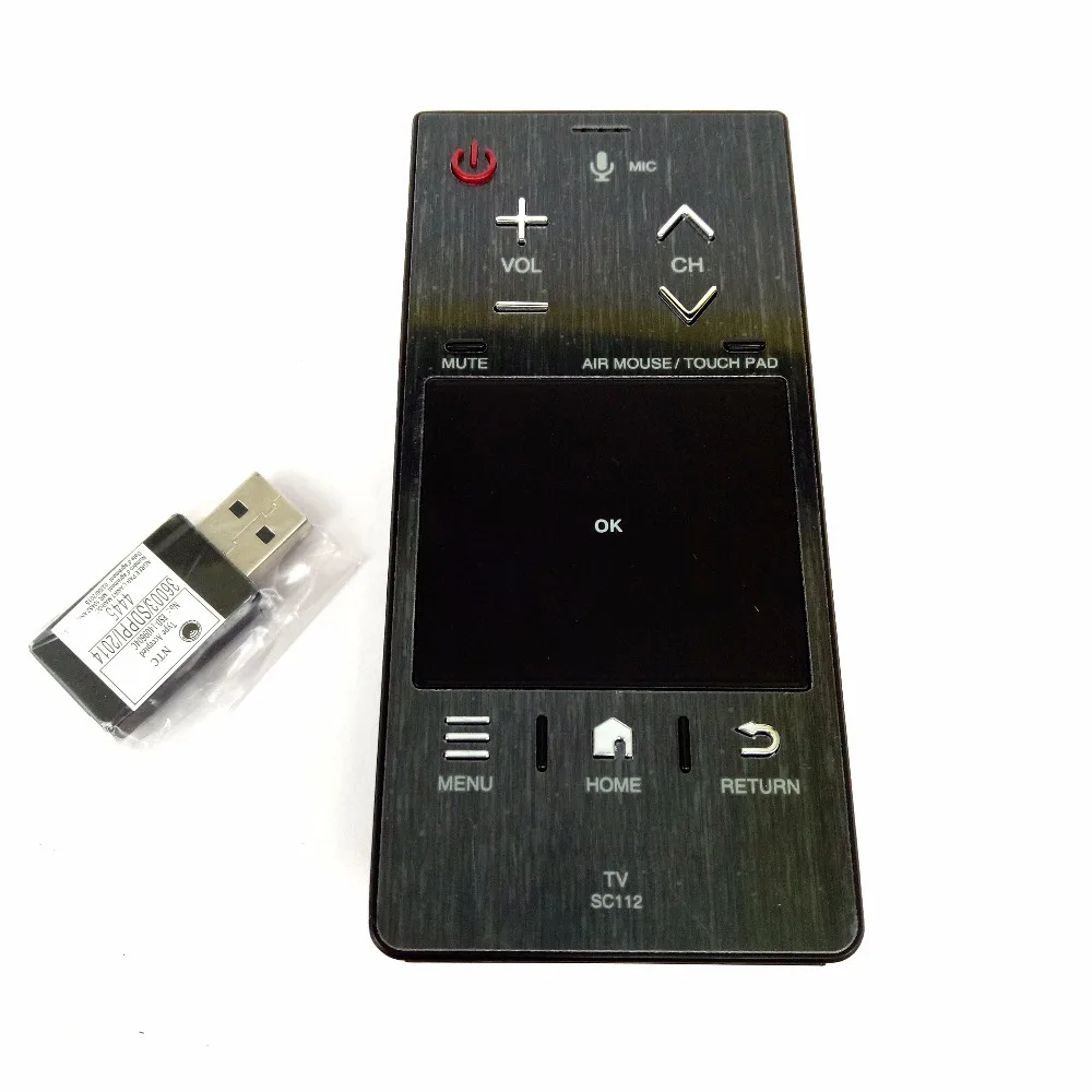 

NEW Original for Sharp TV Voice control Touch PAD Remote Control SC 112 36004/SDPPI/2014 with USB