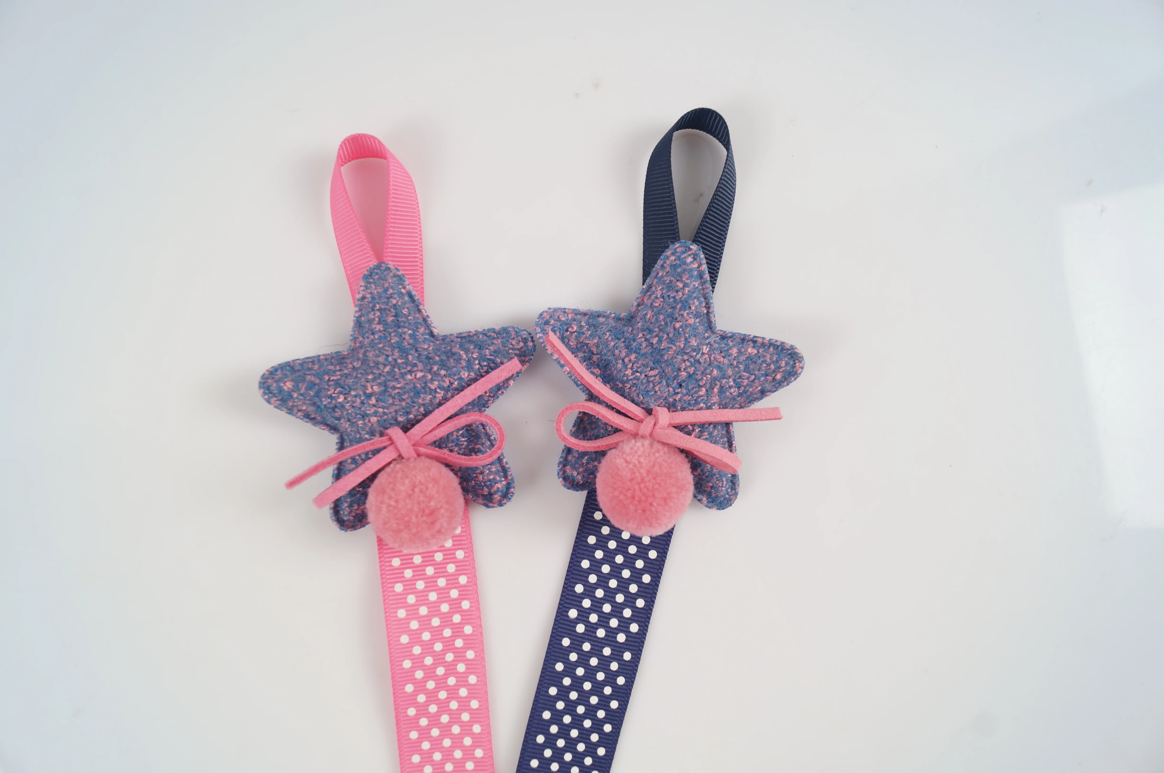 Милый бантик для волос, ручная работа, мультяшная заколка для длинных волос в горошек, органайзер, корсажная лента, заколка для девочек