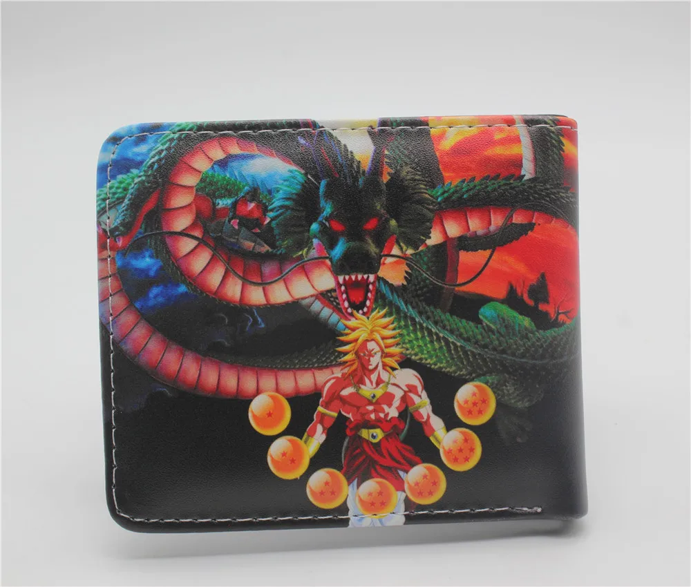 Мужской женский кошелек Dragon Ball Z кошелек молодых студентов аниме модные короткие кошельки мультфильм комикс кошелек доллар цена Otaku подарок