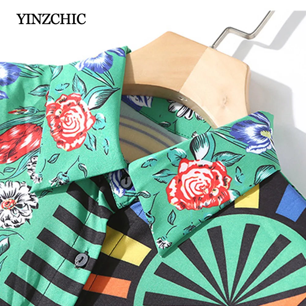 Женское платье макси из полиэстера с длинным рукавом и принтом 2018 цветов|Женские