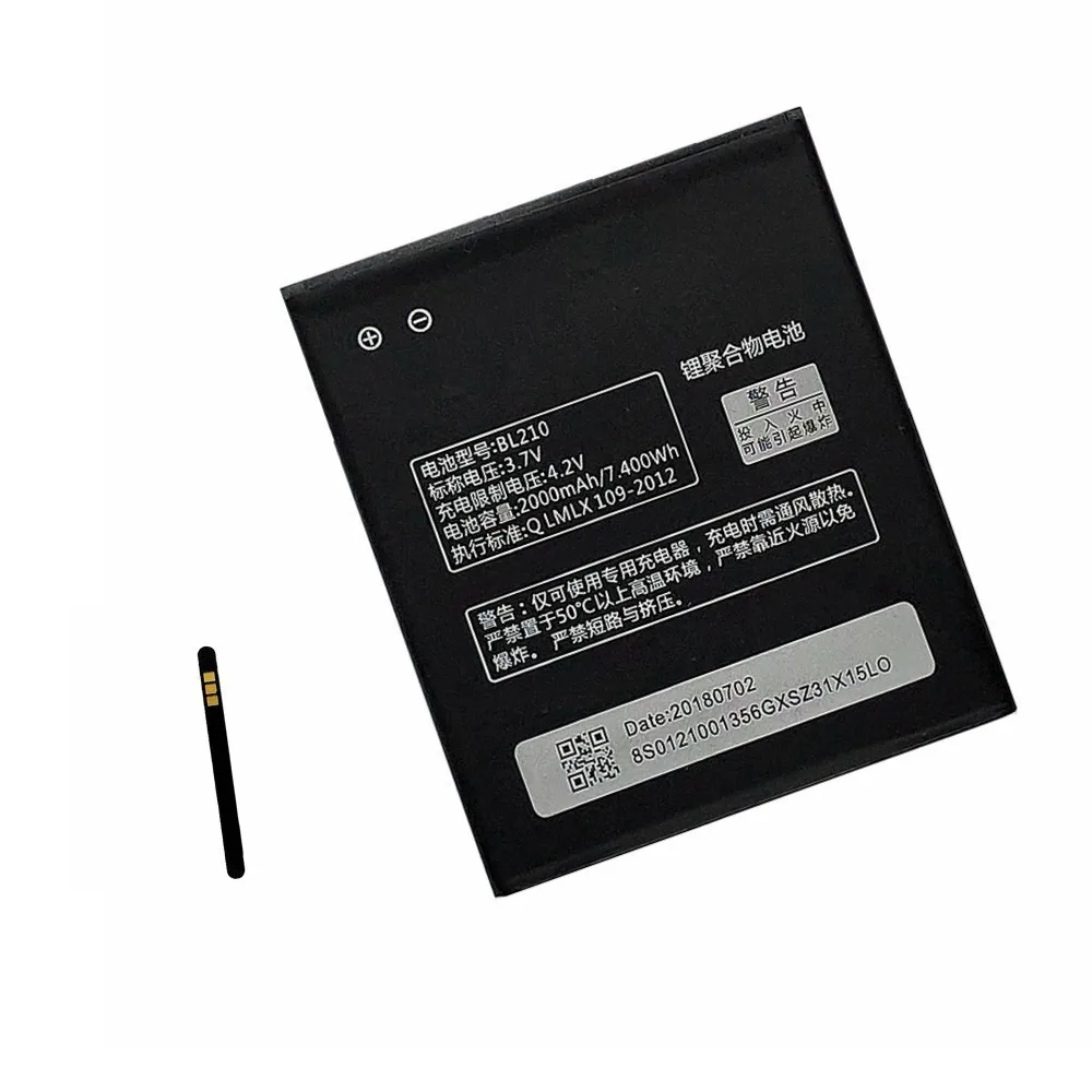 2000 мА/ч, BL210 Батарея для lenovo A536 A606 S820 S820E A750E A770E A656 A766 A658T S650 A828T телефон Baterija аккумулятор