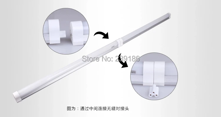 Светодиодный свет бар огни T5 светодиодный трубки 1FT 2FT 5W10W14W20W AC220V интегрированная люминесцентная лампа Настенные светильники для дома украшения 2835SMD светодиодный свет