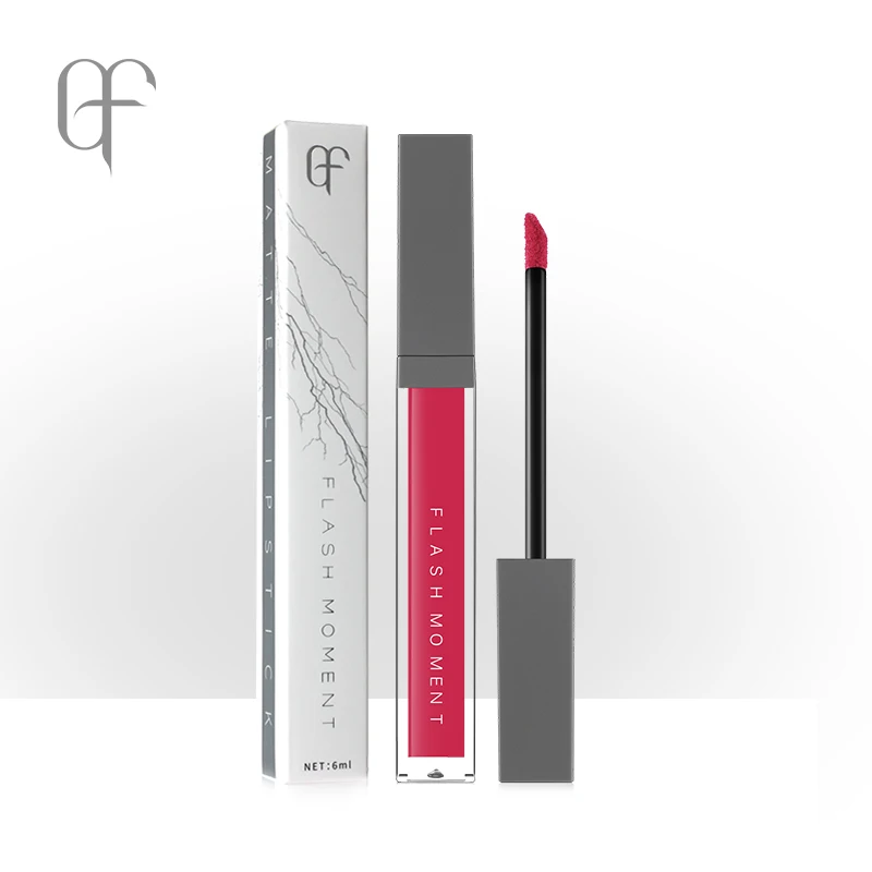 Новинка 2019 натуральный бархатный Матовый жидкий тинт для губ женский макияж