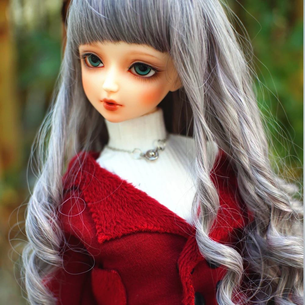 Высокое качество парик для кукол волосы для 1/3 1/4 BJD SD Dollfie Куклы DIY волосы ручной работы изготовление куклы в париках аксессуары для девочек подарок на день рождения