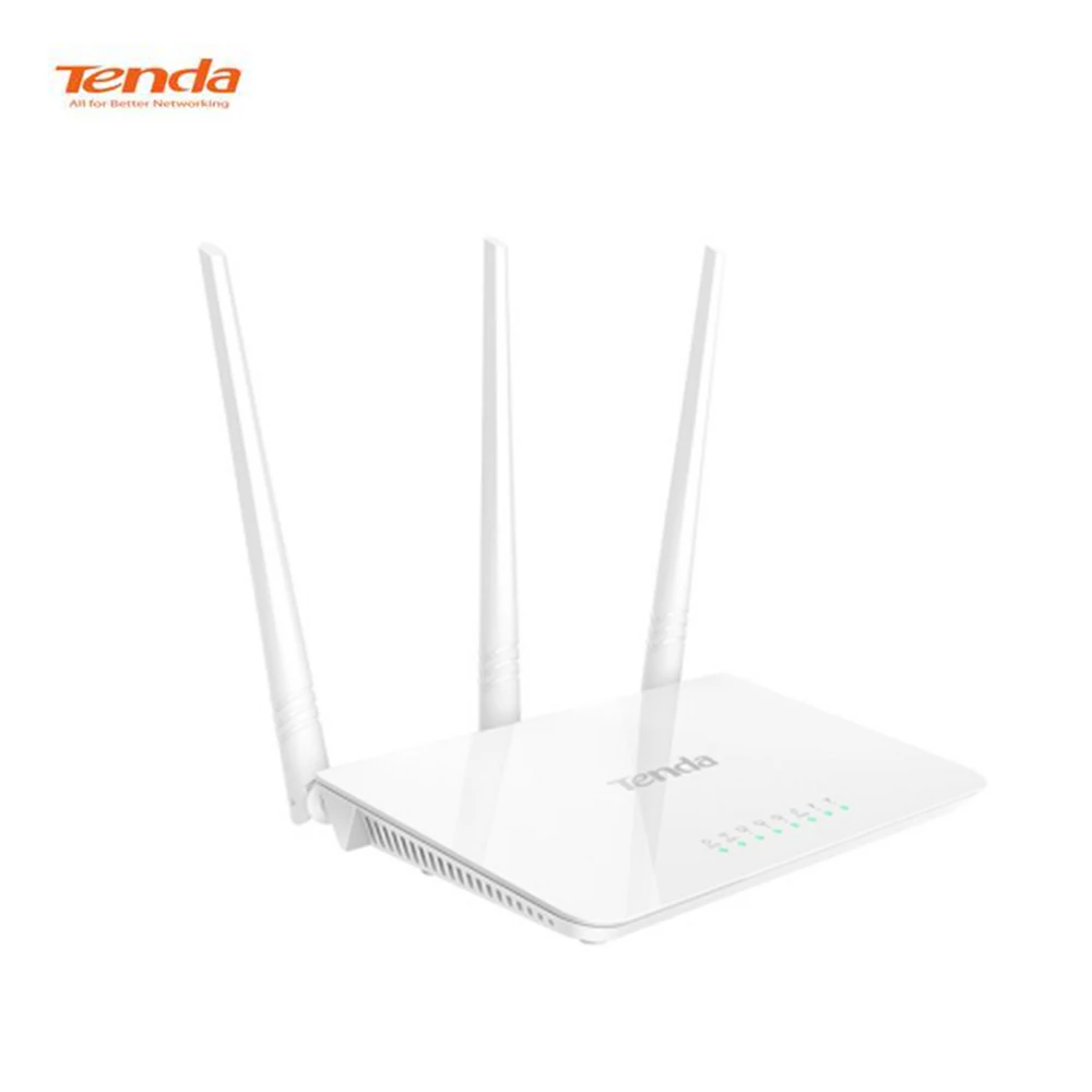 Tenda F3 300 Мбит/с Беспроводной Wi-Fi маршрутизатор ретранслятор мульти Язык Firmware1WAN + 3LAN