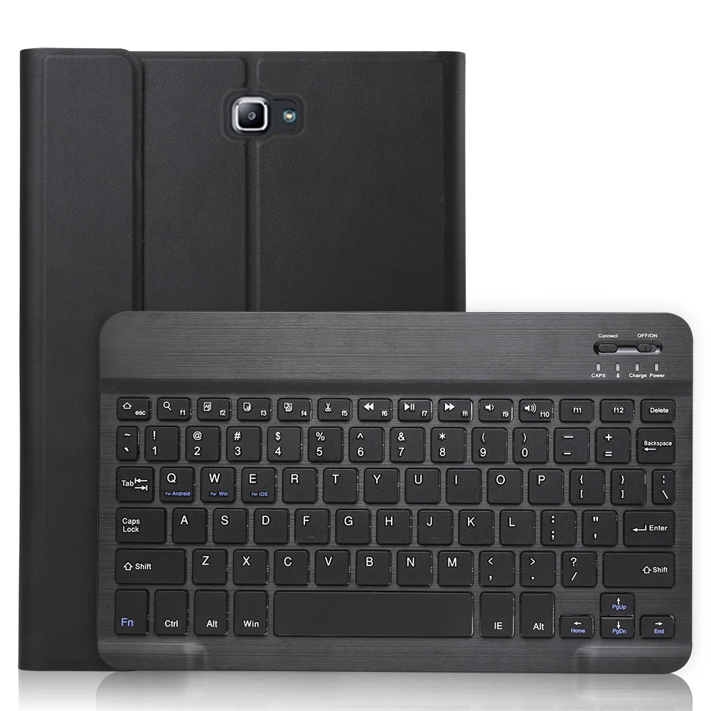 Bluetooth клавиатура кожаный чехол для samsung Galaxy Tab A A6 10,1 T510 T515 T580 T585 10,5 T590 T595 чехол Funda