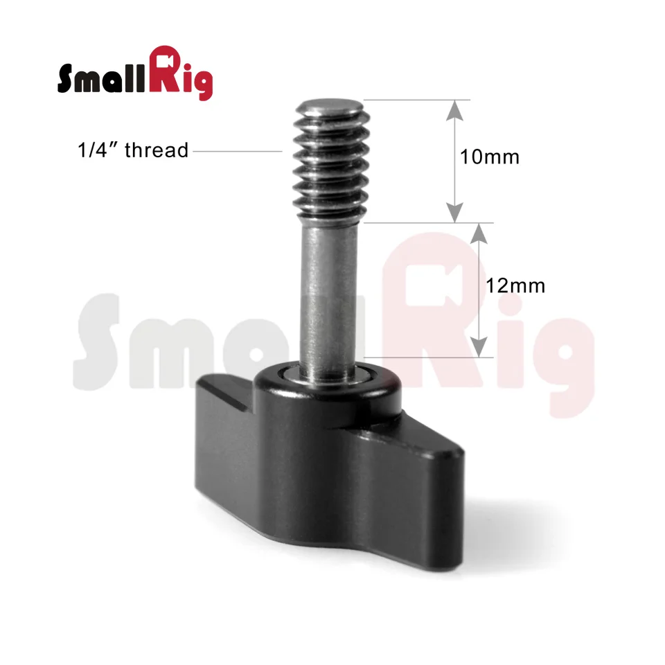 SmallRig камера видеокамера Крыло Винт адаптер пружинная трещотка крыло гайка с резьбой 1/4 дюйма-1600