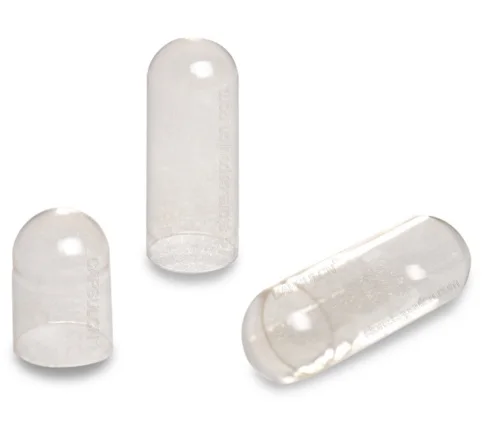 1000 Шт./Упаковка/Размер 4/Пустые Разделенные Прозрачные Вегетарианские Капсулы