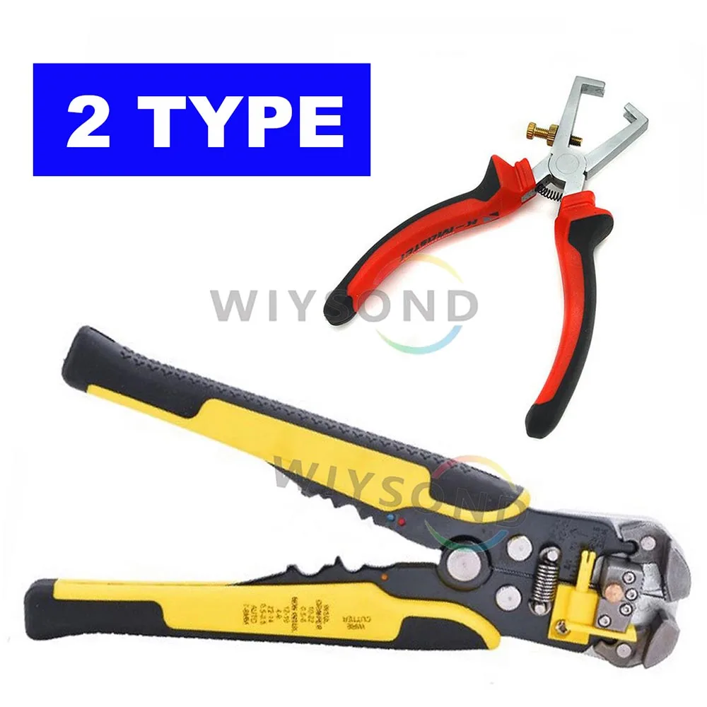 

TL032 Automatic Self-adjusting Cable Line Wire Stripper Cutter Crimper + High Carbon Steel Wire Plier
