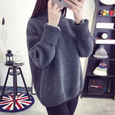 turtlenecks women's sweater for women top pullover korean winter 2020 turtleneck FEMALE SWEATER pull Turtleneck Poncho | Женская