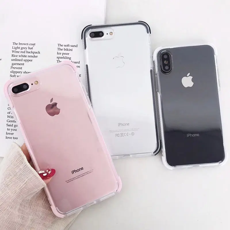 Блестящий блестящий порошок Алмазный чехол для телефона для iPhone X XR XS Max 8 7 Plus 6 6splus прозрачный мягкий противоударный чехол
