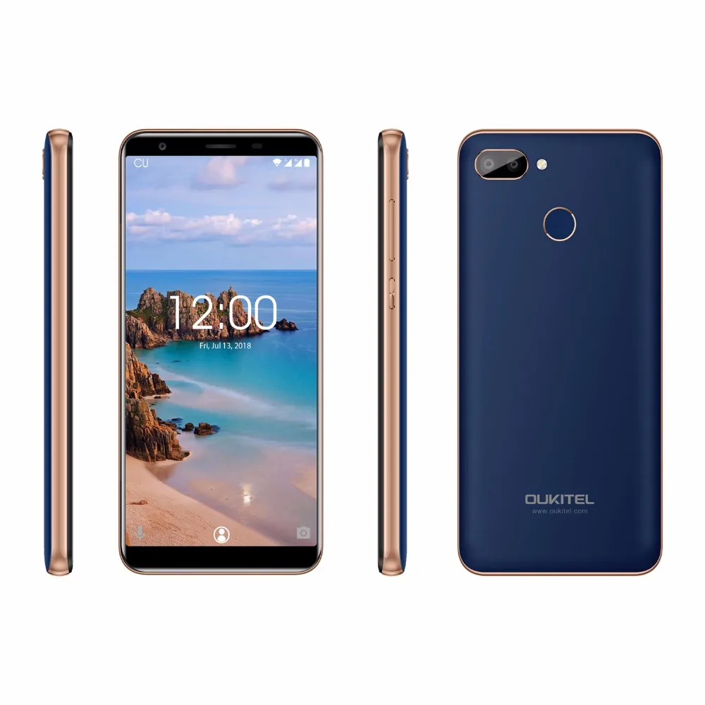 Оригинальный OUKITEL C11 Pro 5 дюймов 18:9 Дисплей Android 8 1 мобильный телефон 4 ядра 3g