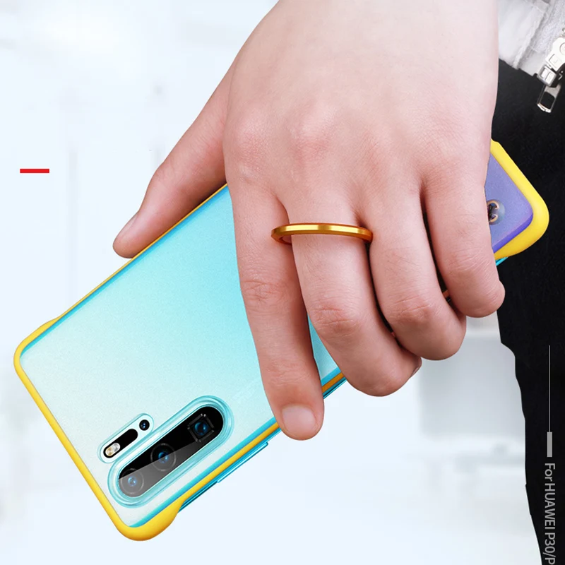 P30 Бескаркасный чехол для huawei P20 Pro Чехол s ультра тонкий жесткий матовый