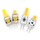 Светодиодная лампа G4, 2 шт.лот, 3 Вт, 6 Вт, 12 в пост. Тока, 220 В