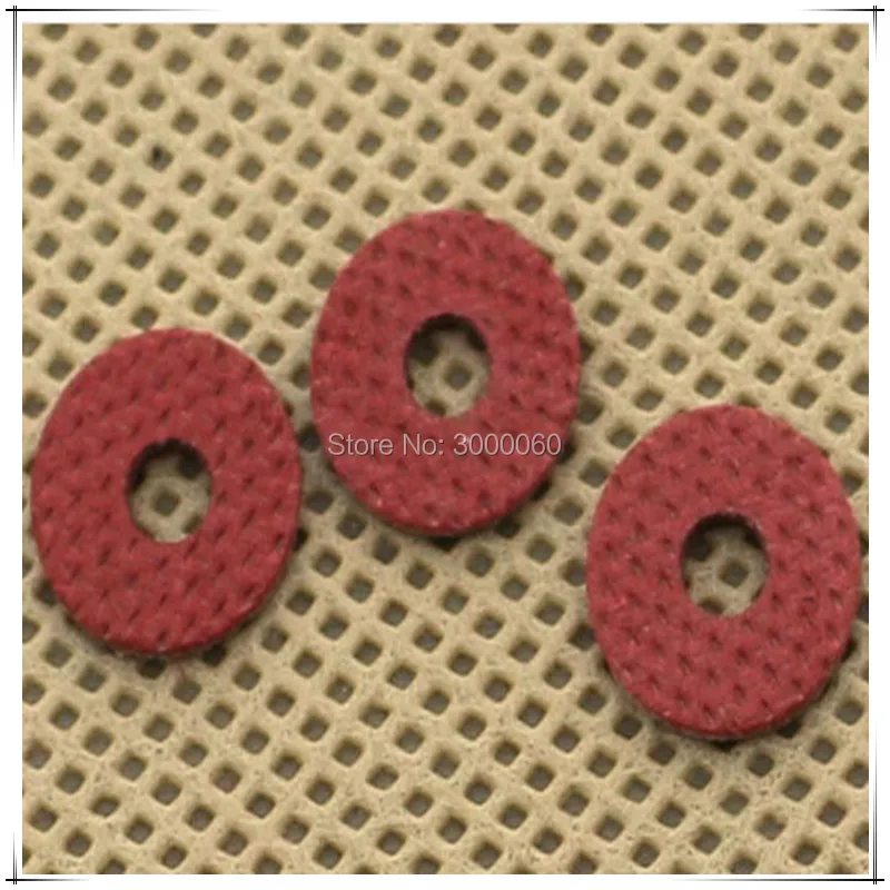 

M3*7mm(OD)*0.5mm(Thickness) Red Steel Paper Insulation Spacer Gasket Washer 1000pcs/lot