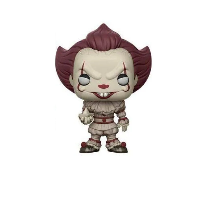 without box Funko pop Movie Стивен Кинг это Джокер клоун Чаки пеннивайз ПВХ фигурка Коллекция Модель игрушки для детей подарок на день рождения - Цвет: without box